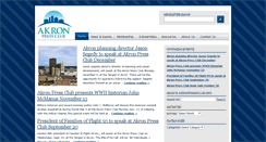 Desktop Screenshot of akronpressclub.org